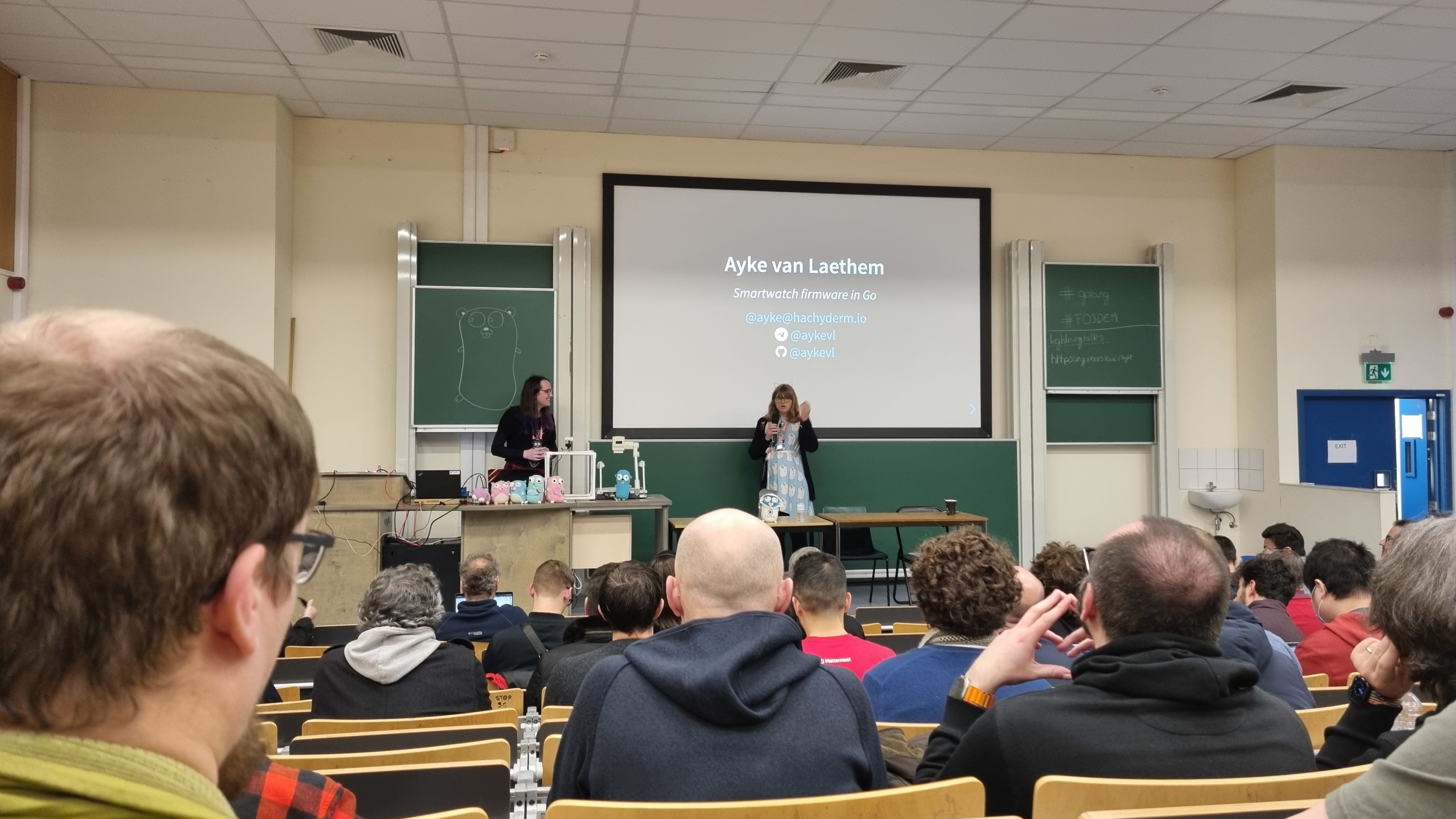 Smartwatch firmware&mldr; in Go? On TinyGo, small displays, and building a delightful developer experience.