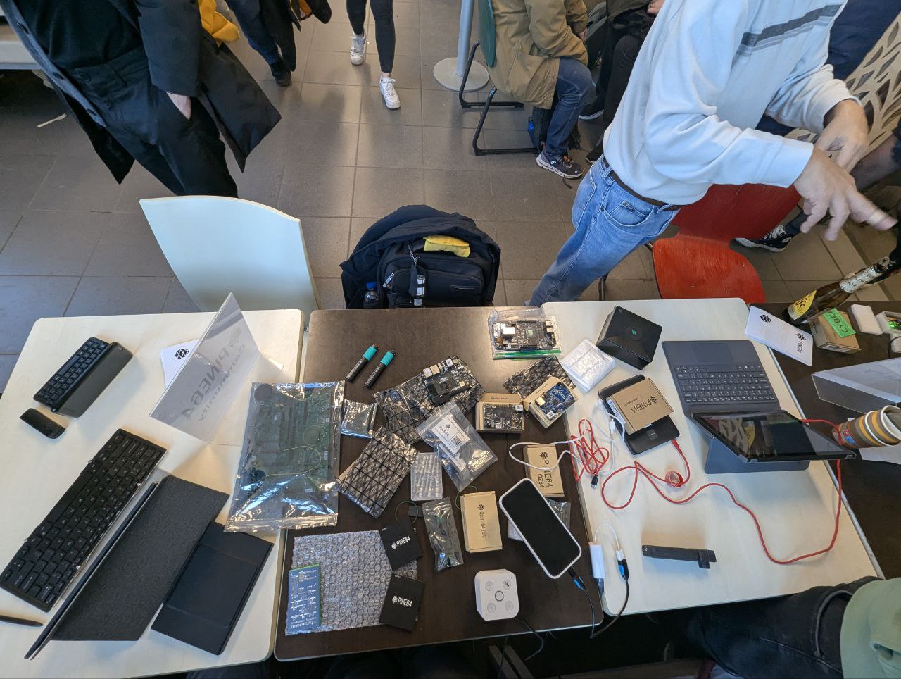 Pine64 community meetup at Fosdem 2025