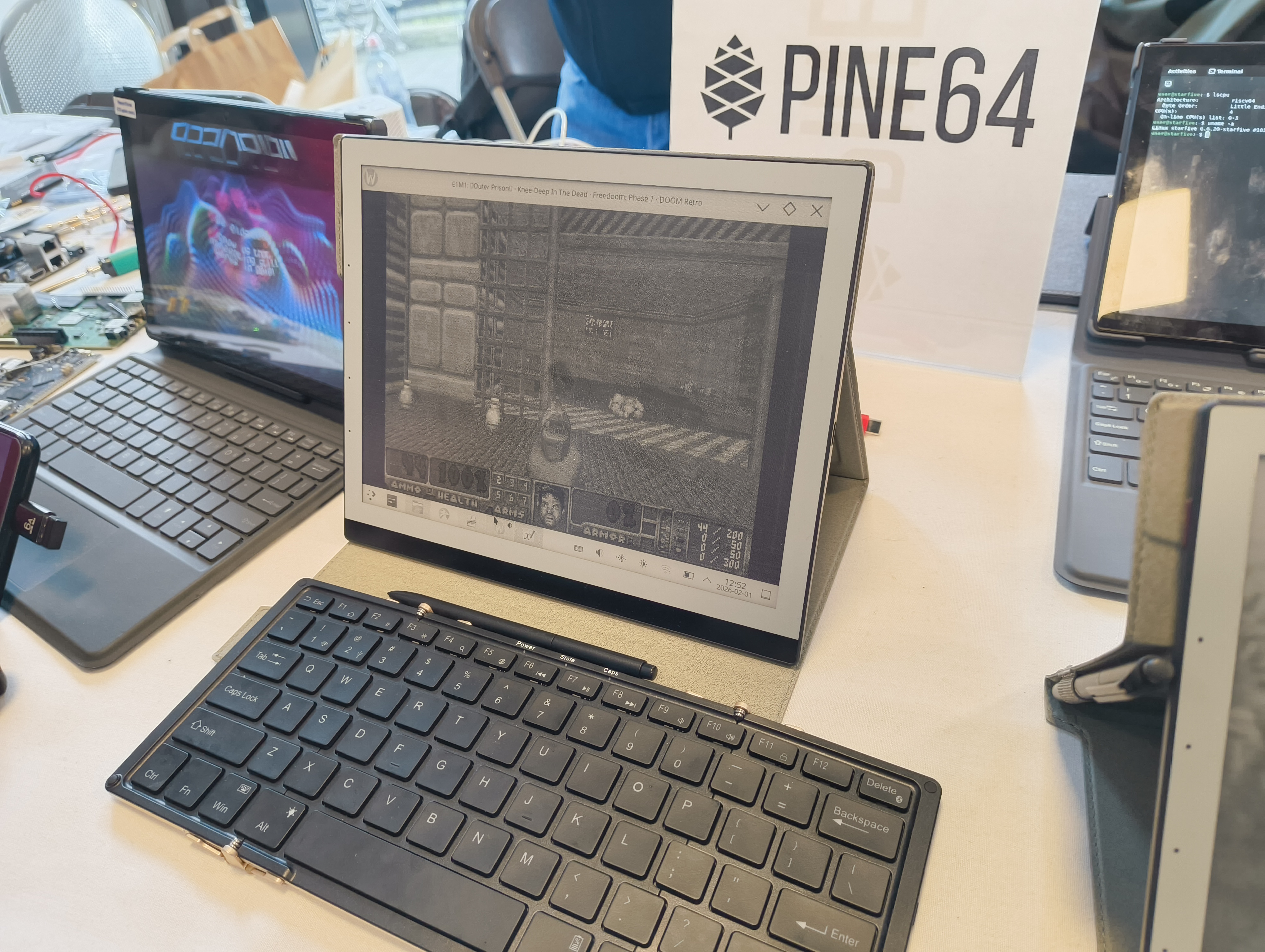 Photo of PineNote and PineTab2