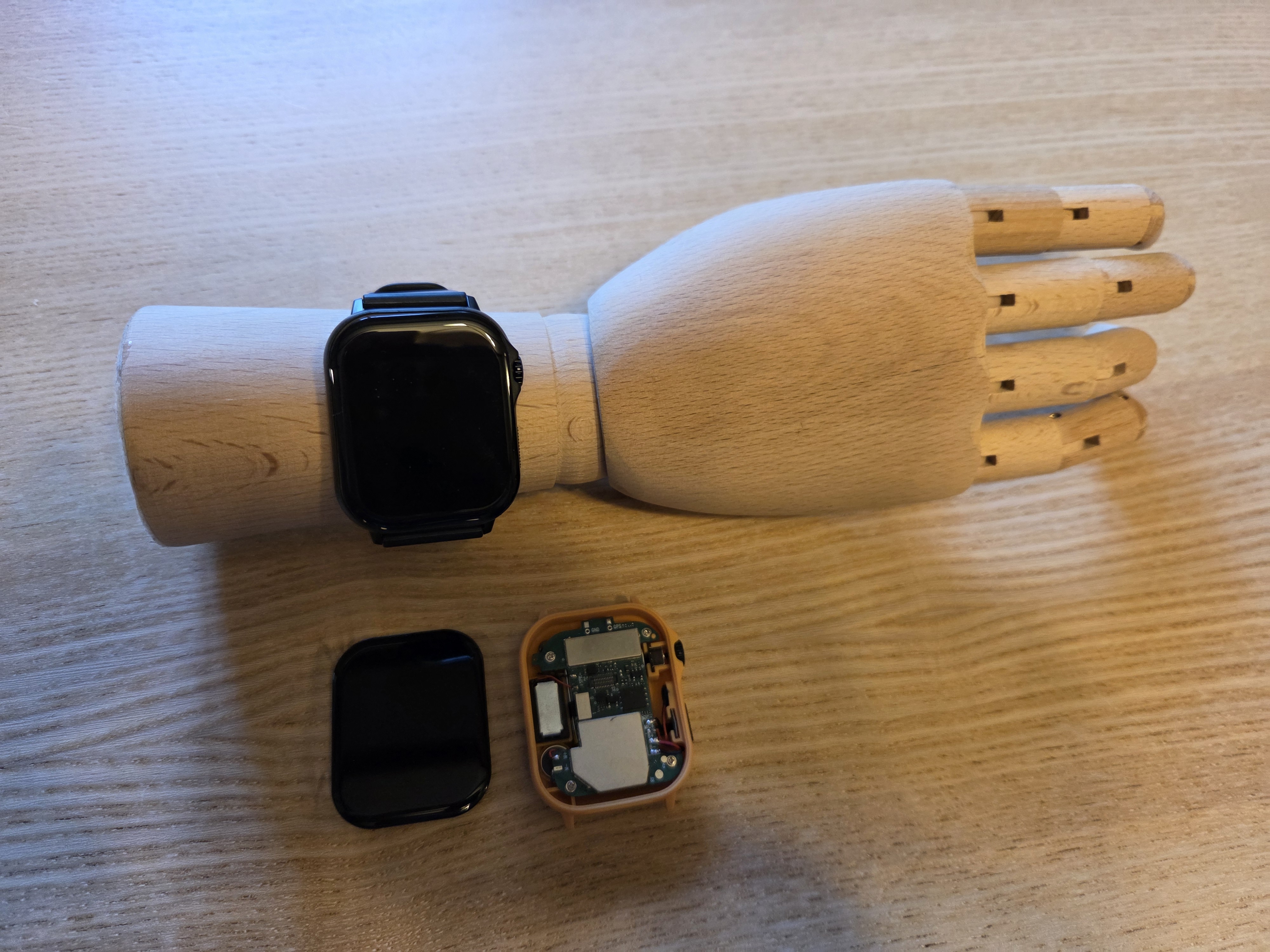 What the PineTime Pro looks like on an ARM