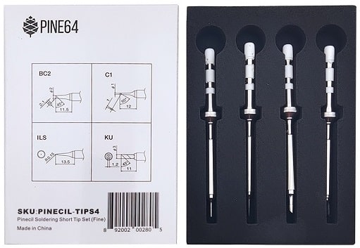 Short tips, fine set
